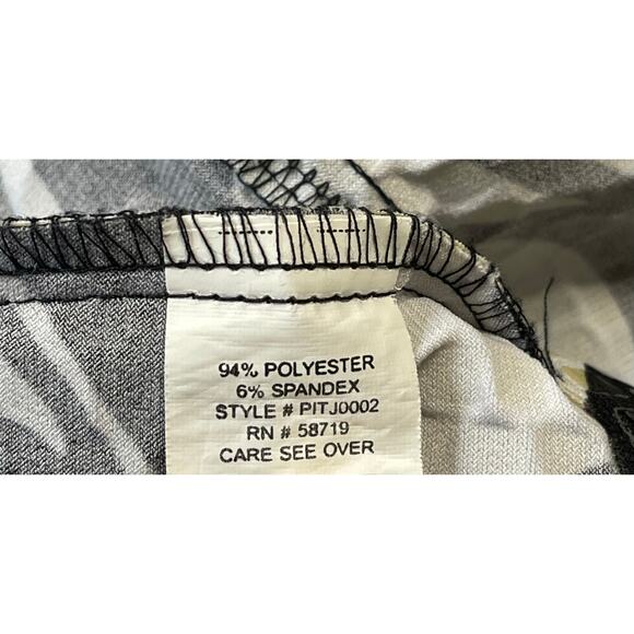 ELEMENTZ button-up jacket sz PM modern bold artsy chic - Picture 4 of 4